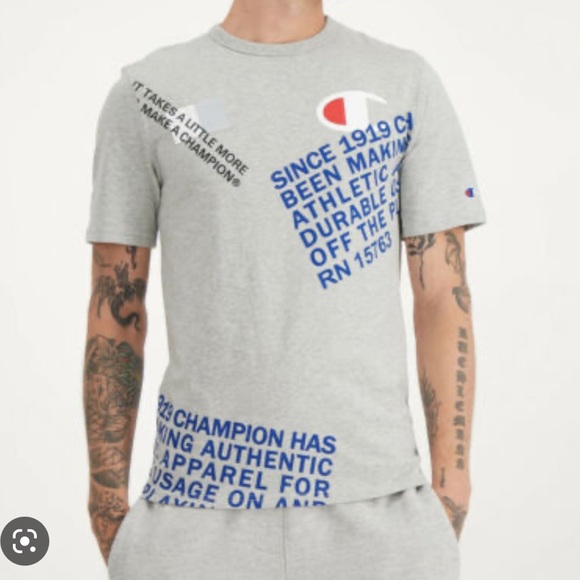 Champion Heritage Graphic Short Sleeve Tee Mens XL - Picture 8 of 9